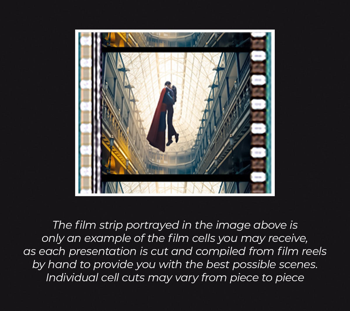 Superman (2025) (Superman and Krypto) Minicell FilmCells™ Framed Desktop Presentation USFC6588